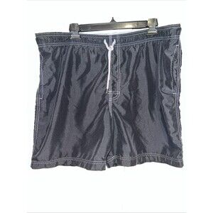 Croft & Barrow Men’s Board Shorts Large Black Pockets Casual Swim Trunks